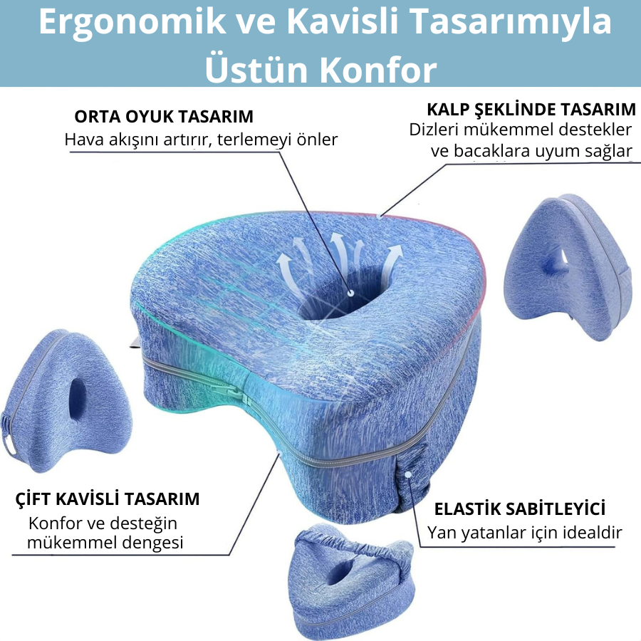 Revalita™️ Ortopedik Bacak Hizalama Yastığı